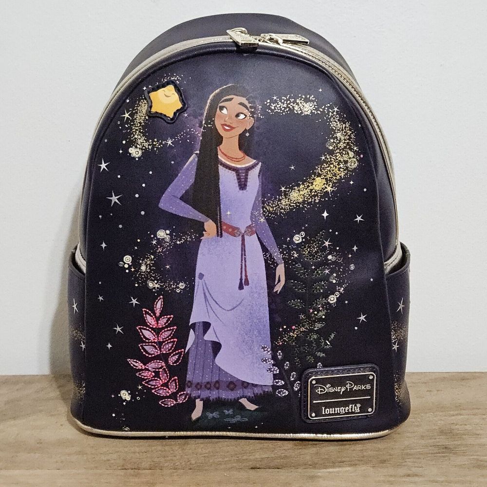 Loungefly Disney Parks Wish‎ Asha Star Mini Backpack NEW